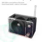 Portable Audio Portable Portable Nostalgic Wireless Audio Active Speaker White