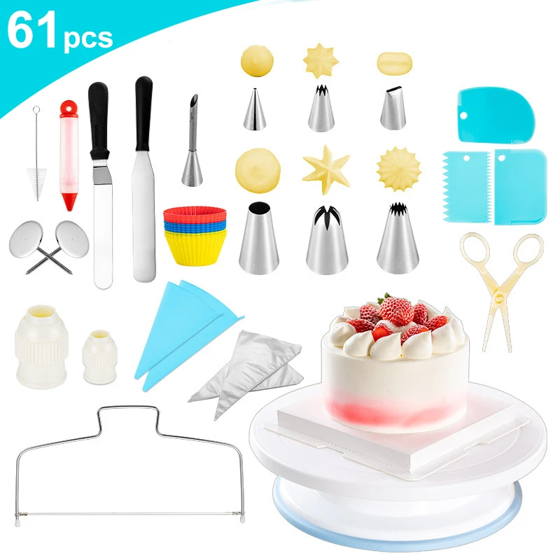 106 Pcs Cake Accessories Reposteria Baking Decorating Supplies Kit Set Cake Tools For Beginners And Cake Lovers