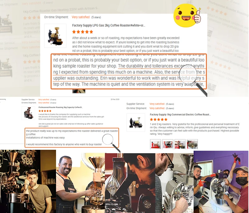 Yoshan Sample Toaster Gas 2 To 3 Kg Italian Roasters 2kg Electric