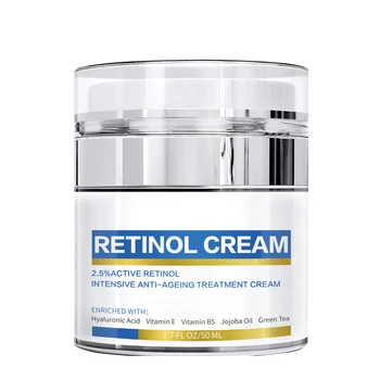 Private Label Anti Aging Brightening Lightening Retinol Face Moisturizer Lotion Skin Care Cream
