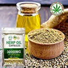 Private Label 120pcs Pain Relief Natural Oil Softgel Capsules 3000MG Organic Dietary Supplement Hemp Oil Capsules