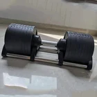 Gym Equipment Wholesale Fitness Bodybuilding Exercise Gym Equipment Training 20kg Adjustable Dumbbells Set
