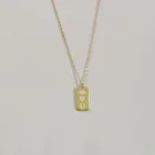 Chain Necklace 2021 Hot Seller 1 Gold Plated Sterling Silver Chain Fashion Pendant Necklace