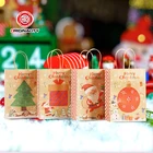 Gift Paper Bag Gift Wraps Brown Kraft Thick Ready To Ship Paper Bag Christmas