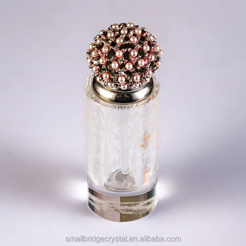 product cheap wholesale 12ml customizable glass empty bottle small and exquisite crystal perfume bottle-4