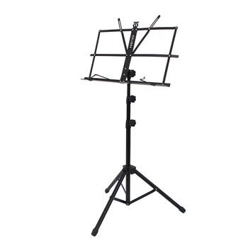 Free Sample High quality black music stand adjustable clear music stand antique music stand