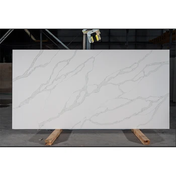 super white quartz counter artificial stone calacatta quartz countertops for bathroom and kitchen