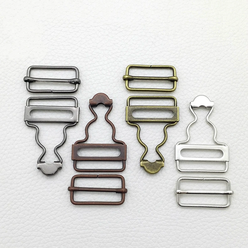 Cute Jeans Clip Dungaree Metal Adjuster 