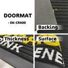 Welcome Rubber Doormat New Products Custom Welcome Doormat Foot Rubber Door Mat With Brand Logo