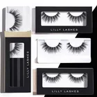 Synthetic Eyelashes Lashes Vendor 3d Silk Synthetic 25mm Eyelashes Handmade Soft False Eyelashes