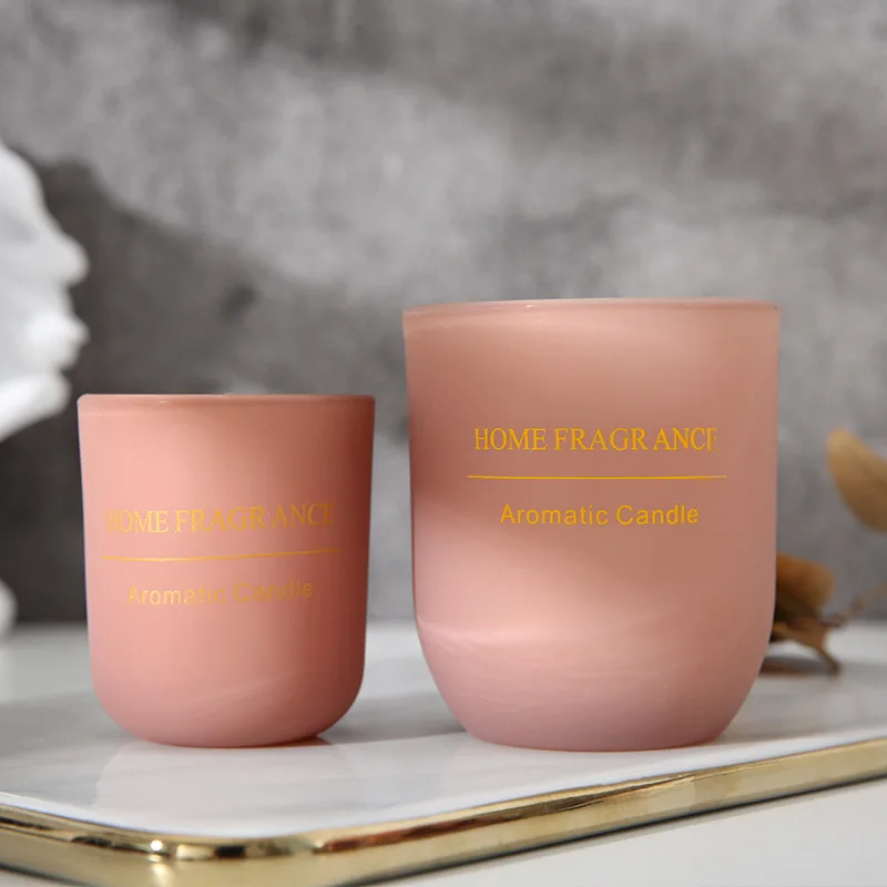 Bougie parfumée décorative en verre avec pierres de cristal nesto.ma