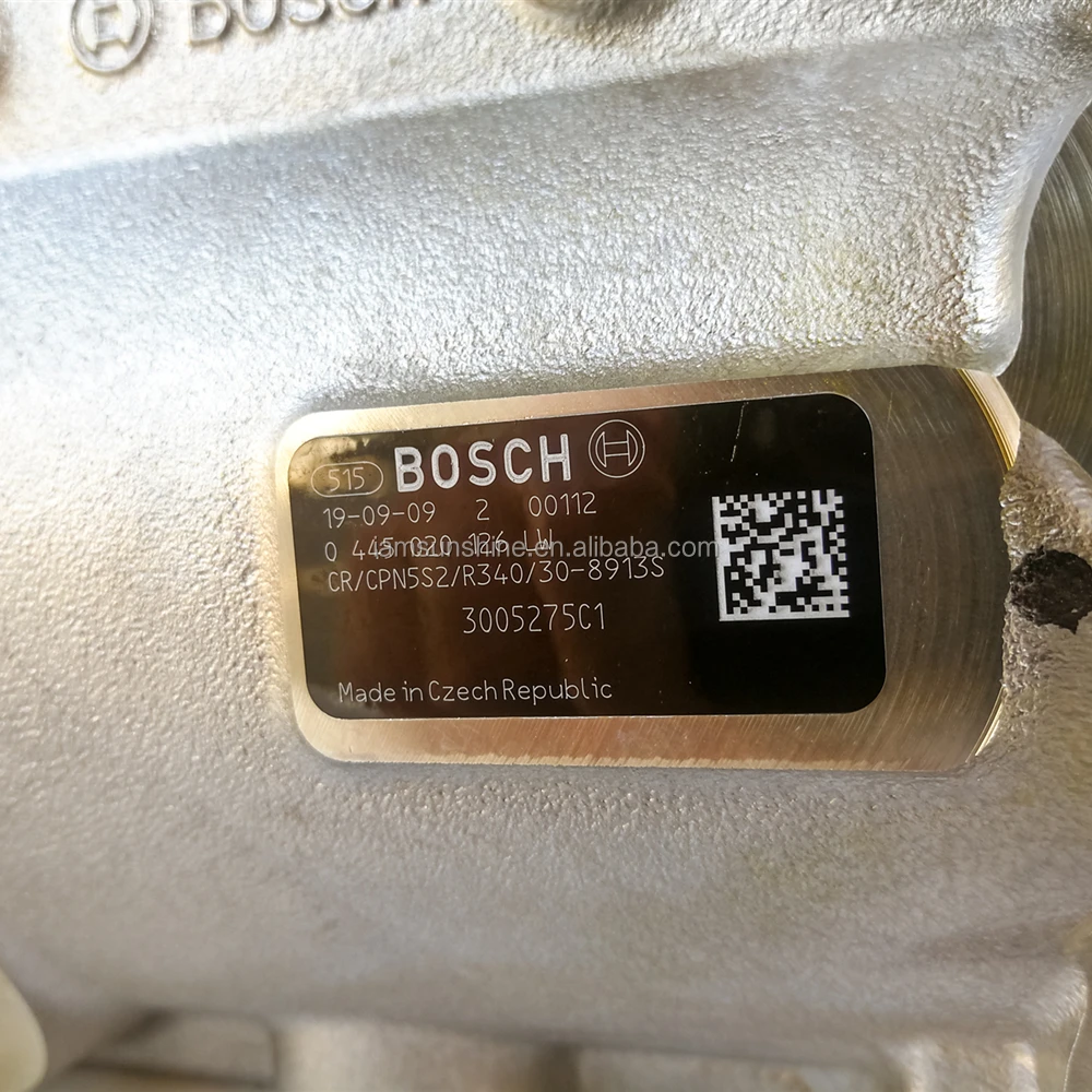 0445020126 original fuel pump 0986437506 5010780R1 3005275C1