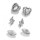 Cz Stud Trendy 18k Gold Plated 925 Sterling Silver Trendy Cz Stud Earring Set