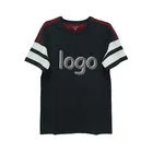Boy T-shirt OEM Service Customizable Logo Boy Men'S Cotton Polyester T-Shirt With Print
