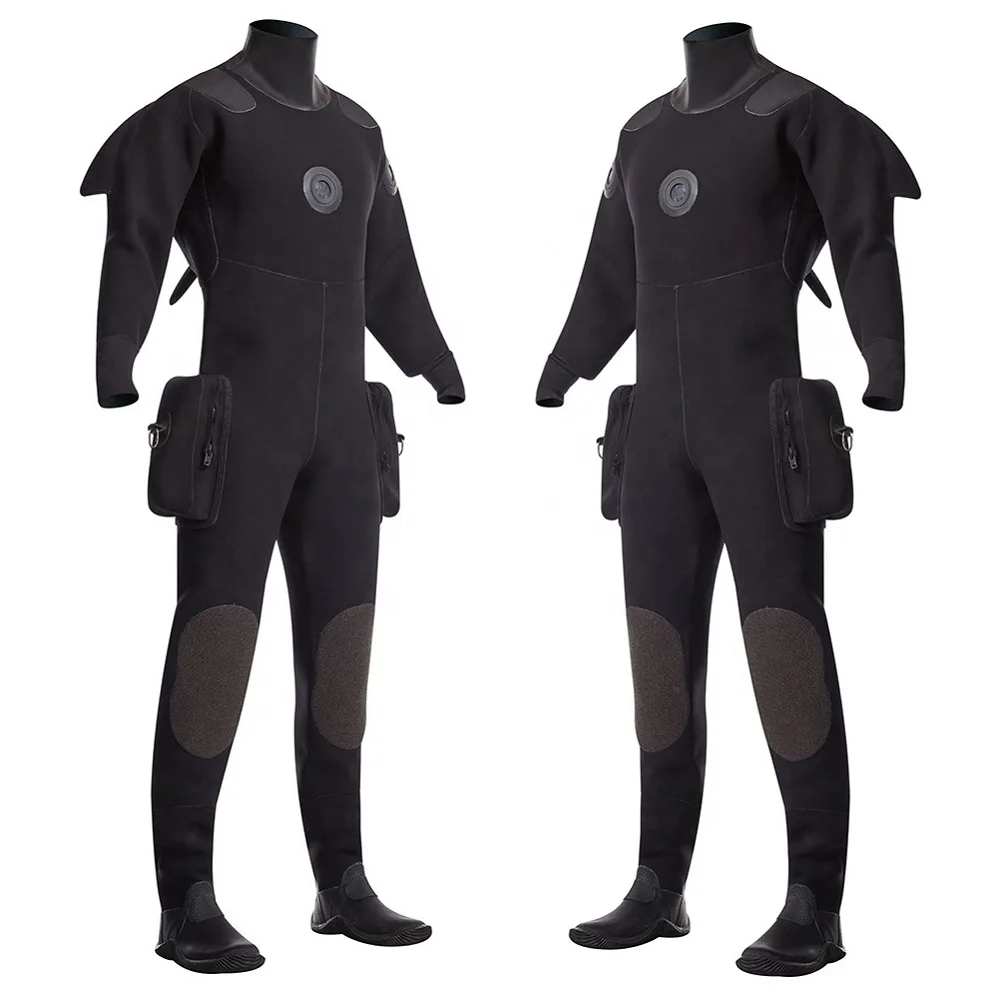 professional high quality neoprene dry suit wet suit with si