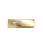 Lock Pvd Gold Box Key Lock Central Patch Fitting Lock Glass Door