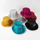 Hats Fedora Glitter Sequin Dance Party Costume Jazz Hats