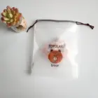 Plastic Gift Bag Draw String Plastic Gift Bag With Pull Ribbon