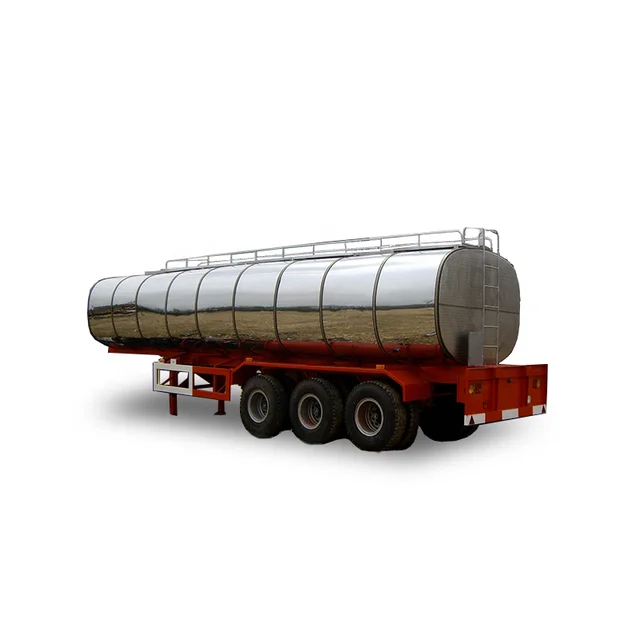 Factory Supply High Quality Stainless Semi Trailer Tanker