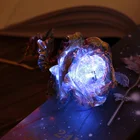 Valentine's Day Galaxy Rose 24k Galaxy Rose With LED Light Artificial Galaxy Rose Flower For Valentine's Day Gift