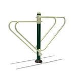 Muscle Made 2 Position Parallel Bars Abdominal Muscle Rack Outdoor Fitness Equipment Made In China