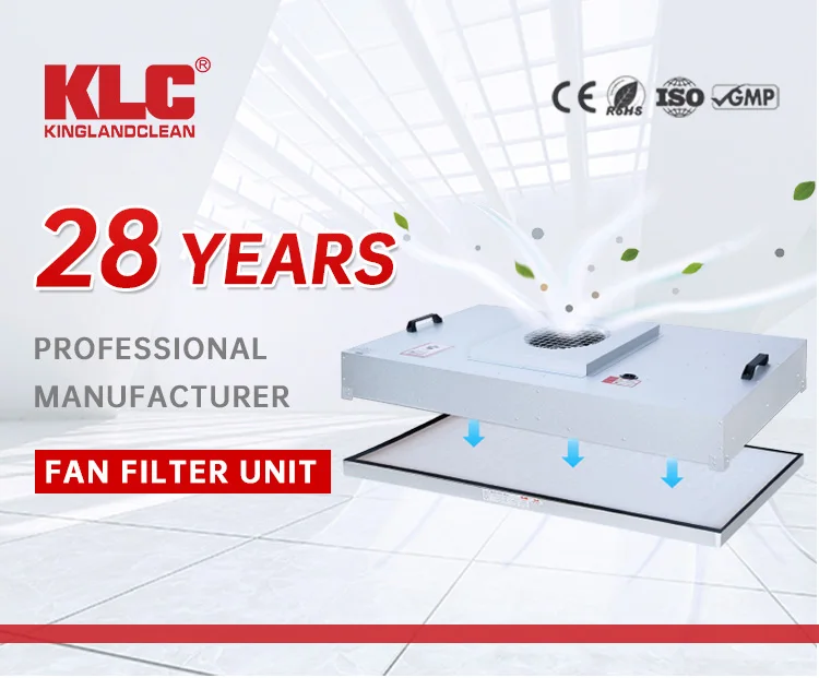 Air Filter, FFU, 220V, From 600 to 1200 CMH - detail 2