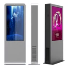Player 65 Inch IP65 Wifi Network Outdoor Advertising Screen Floor Stand Lcd Advertising Player