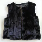Women's Vest High Quality Women's Vest Mink Vest