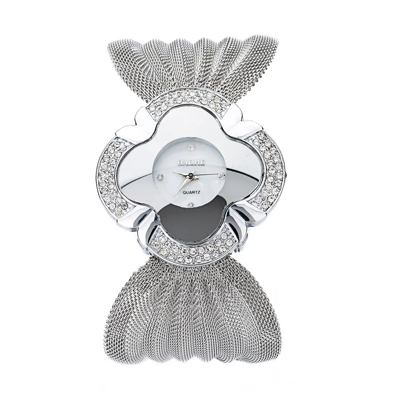 BAOHE JA002-A 2pcs Women Quartz Watch Diamond Butterfly Luxury