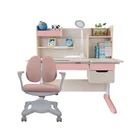 Wood Table Factory Direct Supply Cheap Price Solid Wood Furniture Sets Boys And Girls Multifunction Study Table