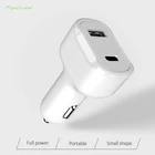 Charger Charge Oem USB Type C Pd Car Charger Fast Charge Device 38W OEM For IPhone And Samsung