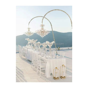 Chandelier Pipe Stand Wedding Crystal Chandeliers On Arches Chandelier