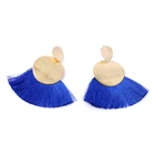 Hoop Earrings Earings Fashion Wedding Party Jewelry Hoop Earrings Custom Gold Plated Tassel Bohemian Earings