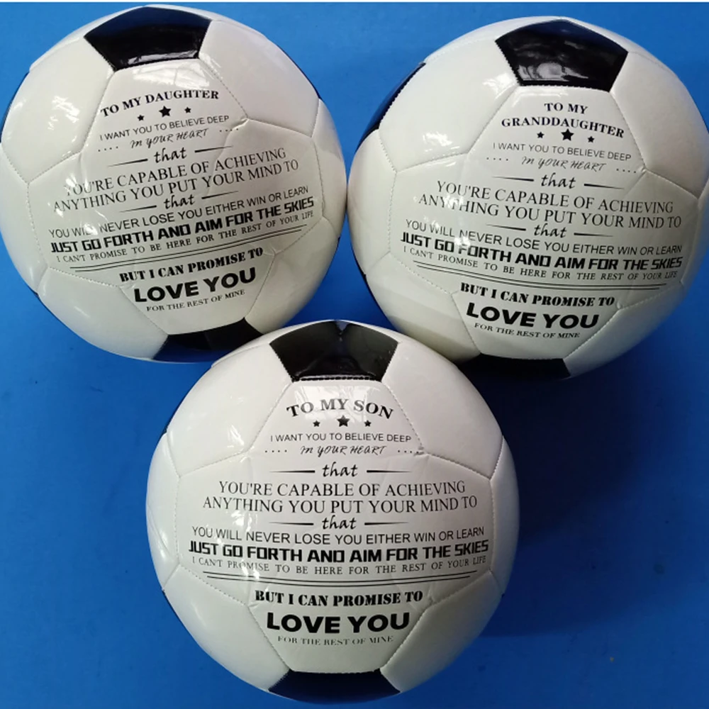 Customized logo 	football & soccer PVC football ball for world cup soccer ball