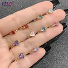 Earrings Earrings Clear White Cz Diamond Brincos Zirconia Stud Mexican Earrings For Women