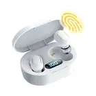 Tws Wireless Earphones A7S Touch Earbuds LCD Noise Canceling Earphone Charging Box Led Display Hands Free