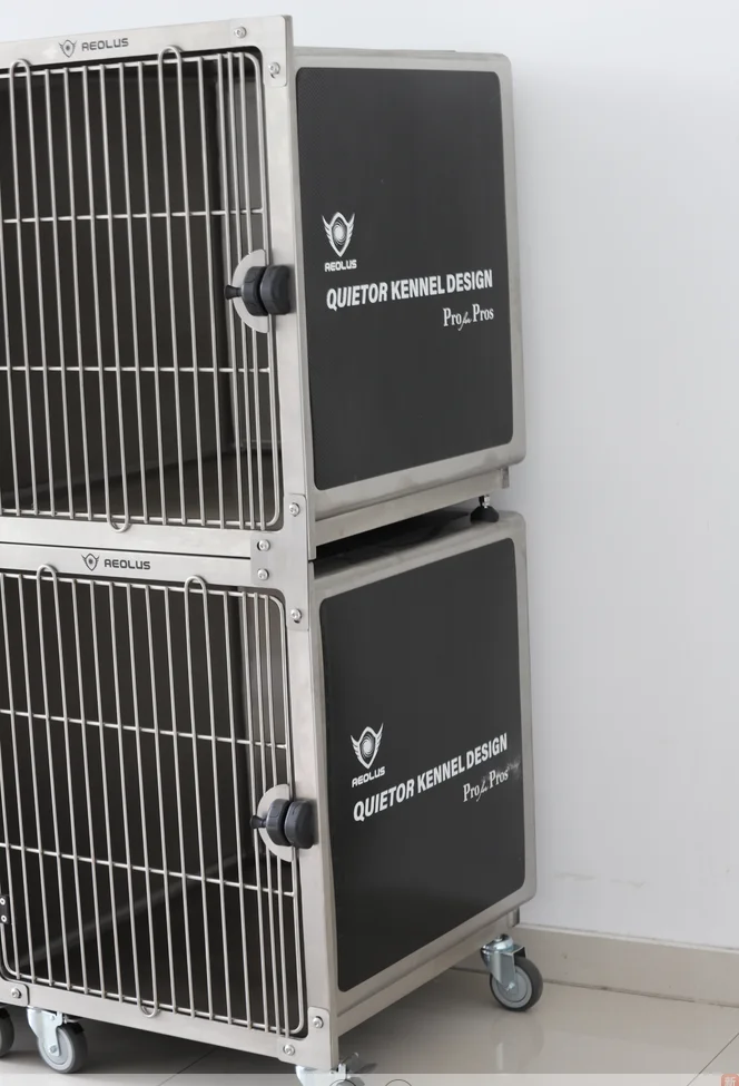 Noise Dampening S/s Modular Kennel,Very Versatile Configurations,Many