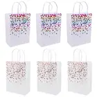 Bag Paper 2021 Fashion Black White Recycled Materials Shopping Gift Bag Hot Stamping Kraft Paper Bag With Handles