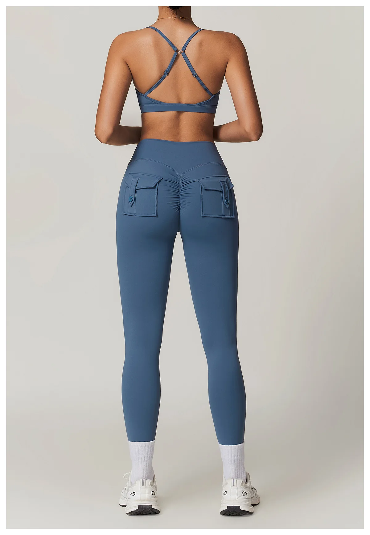 Workwear Pockets Top Selling Gym Yoga Leggings For Women Conjuntos Leggings De Yoga Gimnasio Leggings De Yoga Fitness