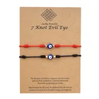 Bracelet New Creative Hot Selling Lucky Red String Bracelet Ethnic Demon Eye Bracelet