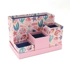 FSC Certificated Office Pen Holders Desk Organizer Set For Desk Organization