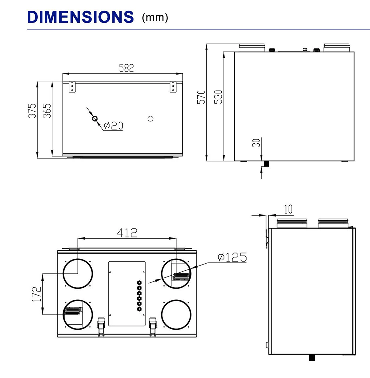 Home Hvac Systems, E-VIPO, Wall, ERV - detail 26
