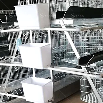 Poultry Farm House Poultry Chicken Cages Manual Laying Chicken Cage with Egg Collection System Chicken Coop for Laying Hens