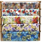 Silk Fabric Fonesun-SK831 OEM RTS 100% Silk Customized 25mm Silk Satin Digital Printed Fabric For Clothing