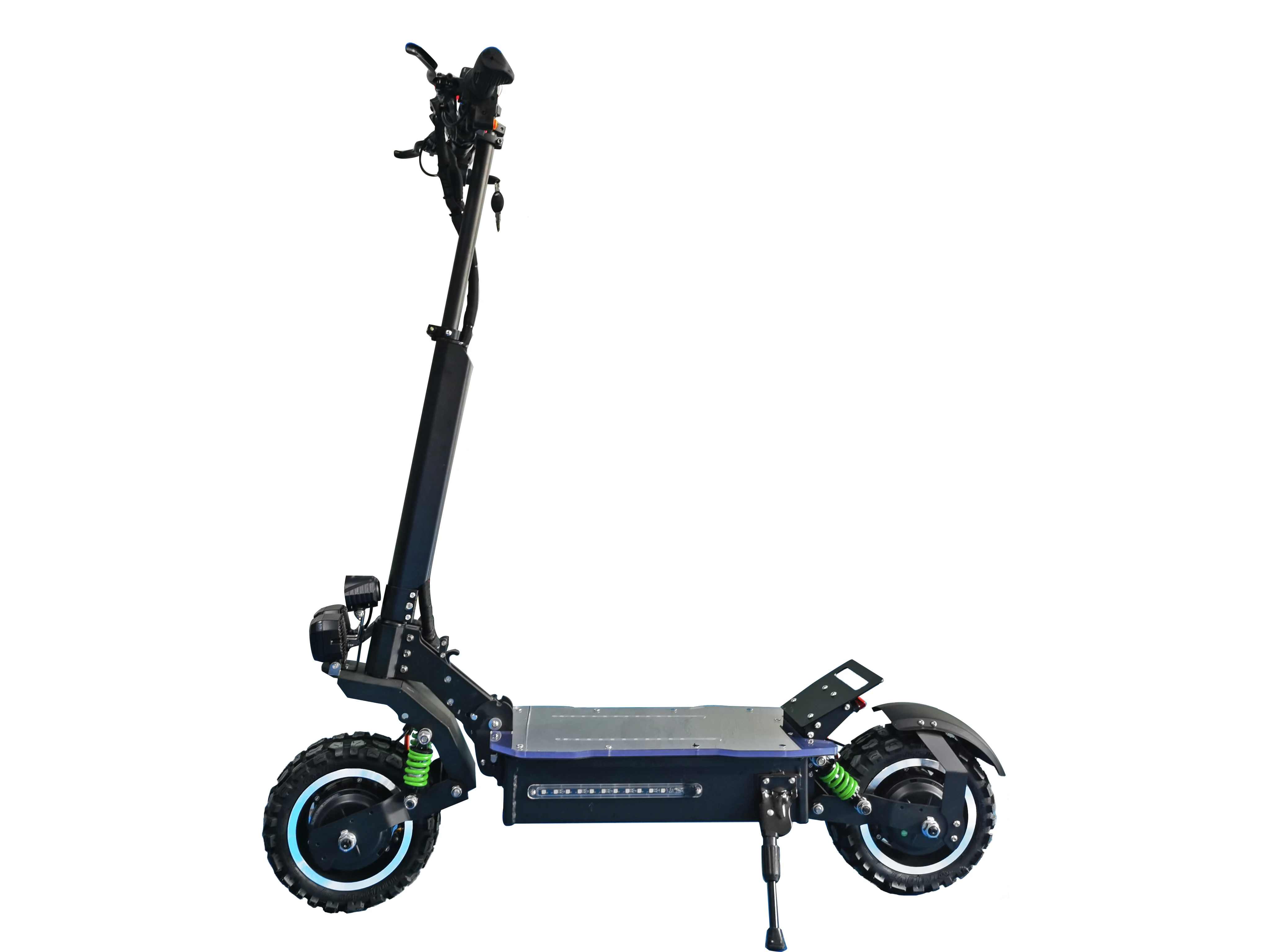 Aldwheel V W Dual Drive Adult Foldable Scooter Ah Long Range