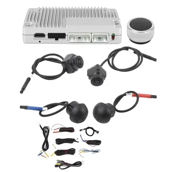1080P 3D AHD Panoramic 360 Car Camera All Round Night Vision 24 Hours Parking Surveillance Camera Dvr System