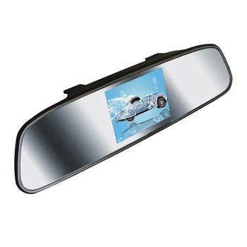 5.0 Inch TFT Rearview Car Screen Rear View Mirror Monitor For Auto Car Reversing car rear seat