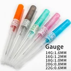 Piercing 50pcs Tattoo Equipment Body Piercing Catheter Puncture Needle Jewelry Tool Puncture Needle