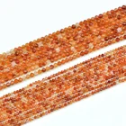 Natural Beads Wholesale Natural High Quality Custom 2mm 3mm Faceted Small Round Beads Loose Beads
