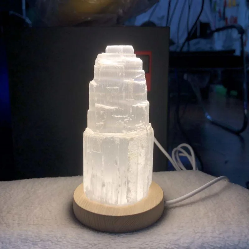 selenite led lamp